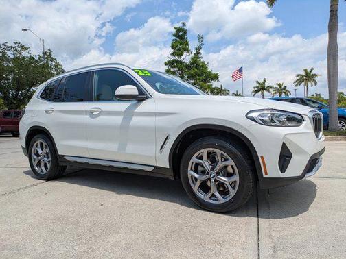 Alpine White 2023 BMW X3 xDrive30i