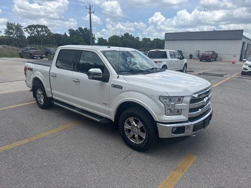 WHITE PLATINUM METALLIC TC 2016 Ford F-150 Lariat