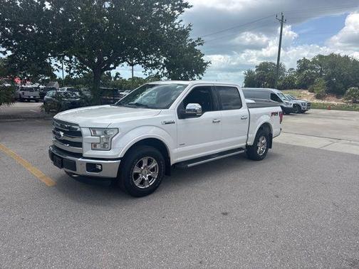 WHITE PLATINUM METALLIC TC 2016 Ford F-150 Lariat