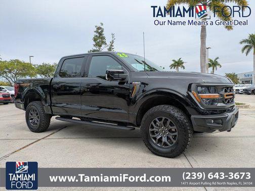 AGATE BLACK METALLIC 2025 Ford F-150 Tremor