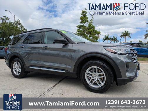 CARBONIZED GRAY METALLIC 2025 Ford Explorer Active