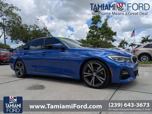 Portimao Blue Metallic 2021 BMW 330 330i