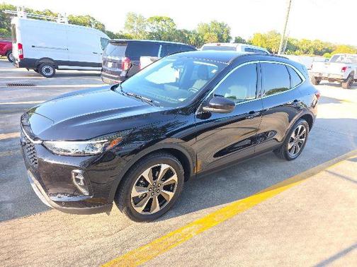 AGATE BLACK METALLIC 2023 Ford Escape Platinum