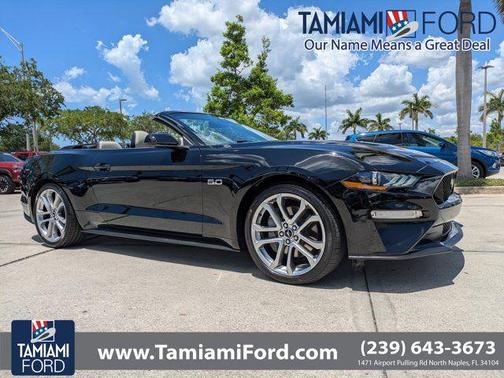 SHADOW BLACK 2023 Ford Mustang GT Premium