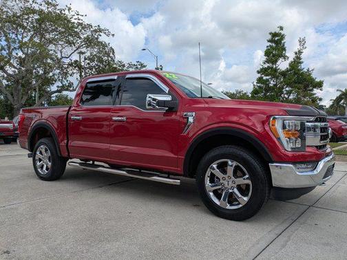 RAPID RED MET TINTED CC 2022 Ford F-150 Lariat