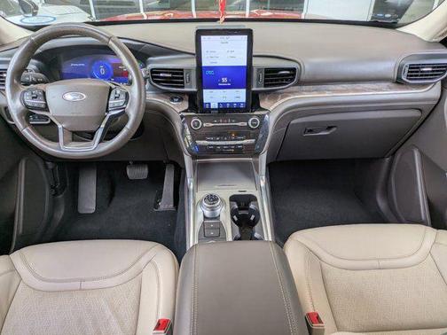 RAPID RED MET TINTED CC 2022 Ford Explorer Platinum