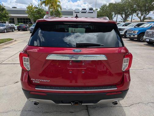 RAPID RED MET TINTED CC 2022 Ford Explorer Platinum