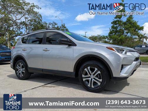 Silver Sky Metallic 2018 Toyota RAV4 LE