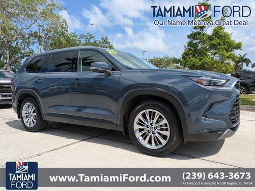 Storm Cloud 2025 Toyota Grand Highlander Platinum
