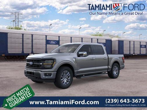 Gray 2026 Ford F-150 XLT
