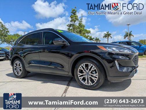 AGATE BLACK METALLIC 2021 Ford Escape SEL