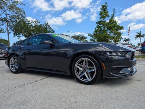 DARK MATTER GRAY METALLIC 2024 Ford Mustang EcoBoost Premium