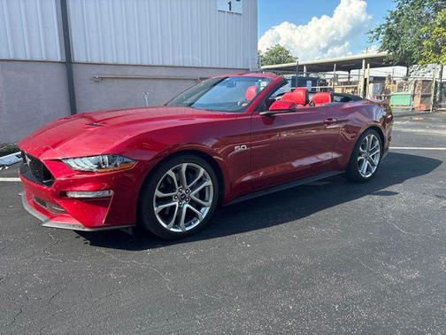 RAPID RED MET TINTED CC 2021 Ford Mustang GT Premium