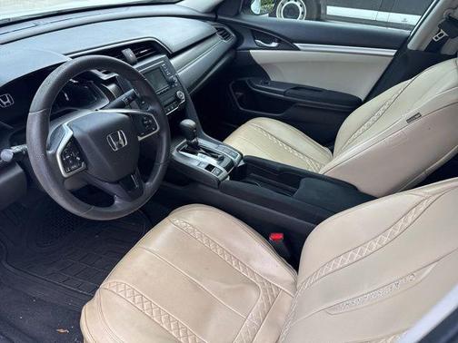 Platinum White Pearl 2020 Honda Civic LX