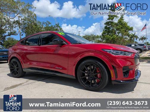 RAPID RED MET TINTED CC 2022 Ford Mustang Mach-E GT