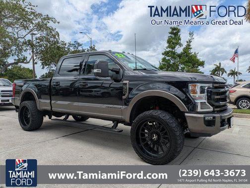 AGATE BLACK 2022 Ford F-350 King Ranch
