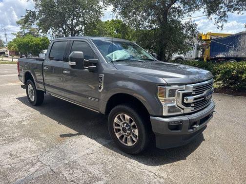 CARBONIZED GRAY 2021 Ford F-350 Limited