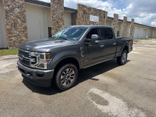 CARBONIZED GRAY 2021 Ford F-350 Limited