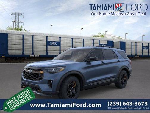 Vapor Blue Metallic 2026 Ford Explorer Tremor