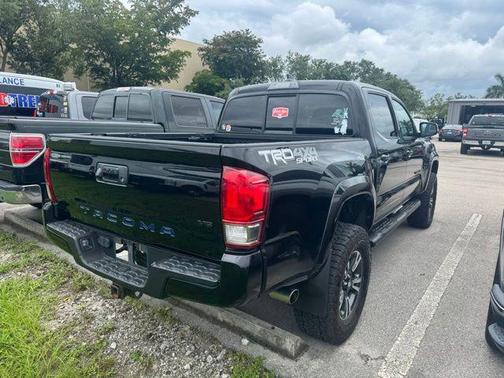 Black 2016 Toyota Tacoma TRD Sport
