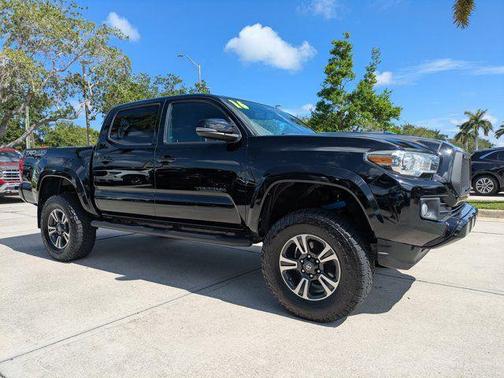 Black 2016 Toyota Tacoma TRD Sport