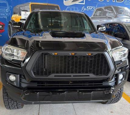 Black 2016 Toyota Tacoma TRD Sport