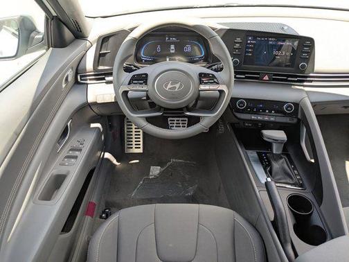 Serenity White 2025 Hyundai ELANTRA Sport