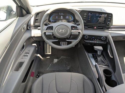 Serenity White 2025 Hyundai ELANTRA Sport
