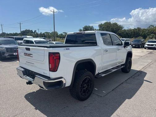 Summit White 2019 GMC Sierra 1500 SLT