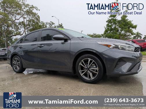 Gravity Gray 2022 Kia Forte LXS