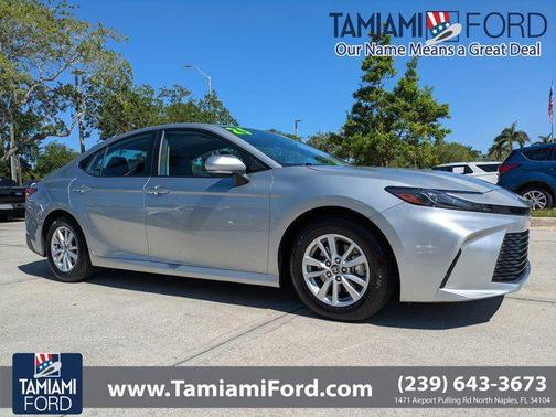 Celestial Silver Metallic 2025 Toyota Camry LE