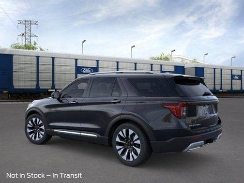 AGATE BLACK METALLIC 2026 Ford Explorer Platinum