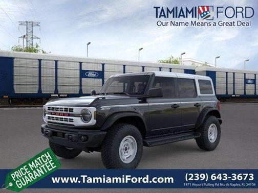 Shadow Black 2026 Ford Bronco Heritage Edition