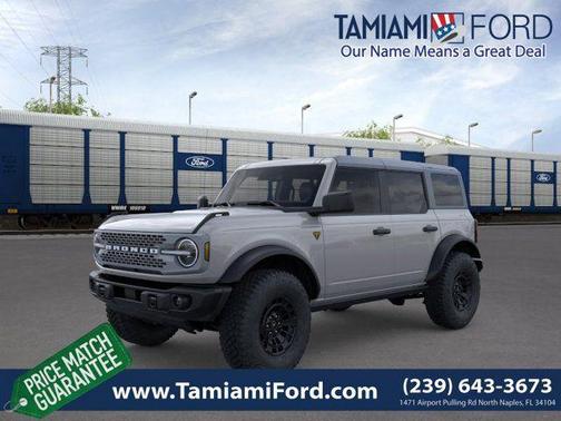 AVALANCHE GRAY 2026 Ford Bronco Badlands