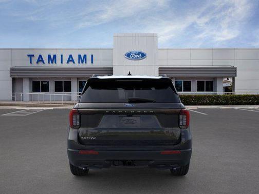 Agate Black Metallic 2026 Ford Explorer Active