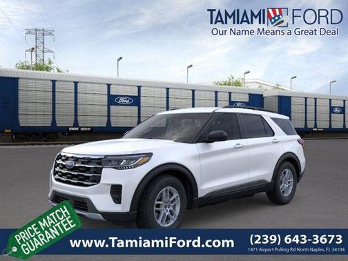 White 2026 Ford Explorer Active
