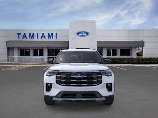 SPACE WHITE METALLIC 2026 Ford Explorer Active