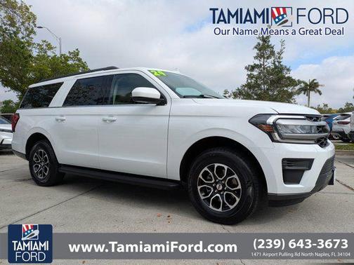 OXFORD WHITE 2024 Ford Expedition Max XLT