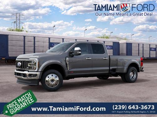 Gray 2027 Ford F-450 Lariat