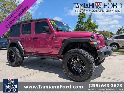 Limited Edition Tuscadero Pearlcoat 2022 Jeep Wrangler Unlimited Sport