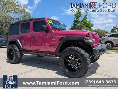 Limited Edition Tuscadero Pearlcoat 2022 Jeep Wrangler Unlimited Sport