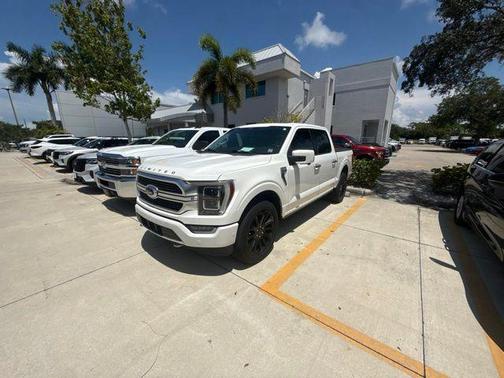 Star White Metallic Tri-Coat 2021 Ford F-150 Limited