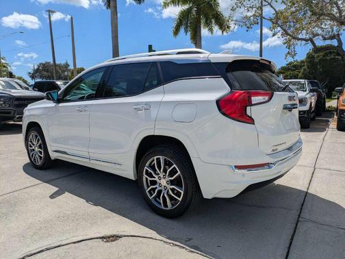 Summit White 2023 GMC Terrain Denali