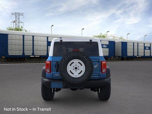 Velocity Blue Metallic 2026 Ford Bronco Heritage Edition
