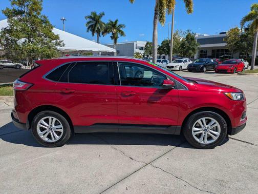 Rapid Red Metallic Tinted Clearcoat 2020 Ford Edge SEL