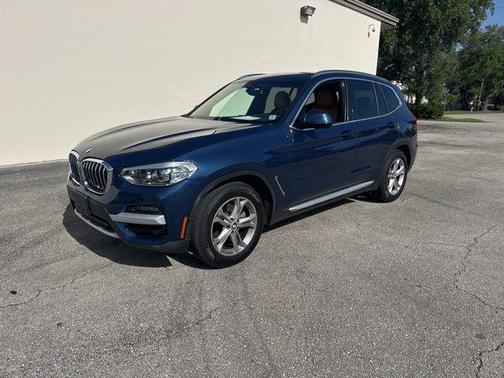 Phytonic Blue Metallic 2021 BMW X3 xDrive30i