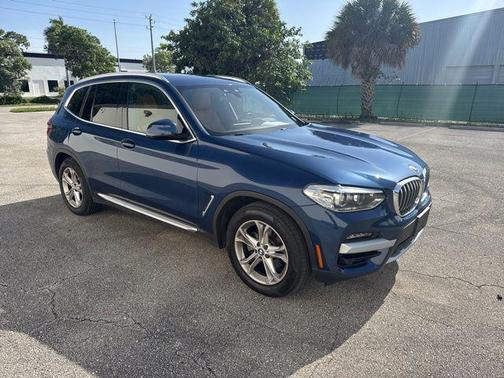 Phytonic Blue Metallic 2021 BMW X3 xDrive30i