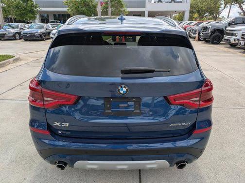 Phytonic Blue Metallic 2021 BMW X3 xDrive30i