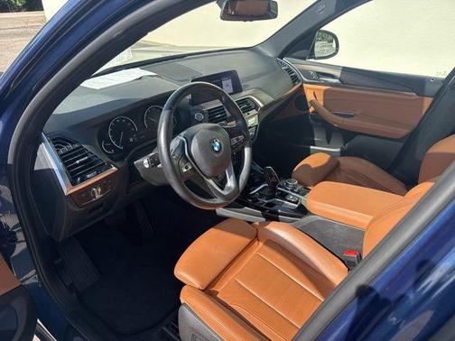 Phytonic Blue Metallic 2021 BMW X3 xDrive30i