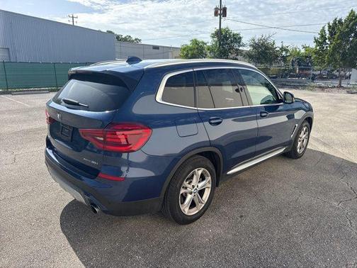 Phytonic Blue Metallic 2021 BMW X3 xDrive30i